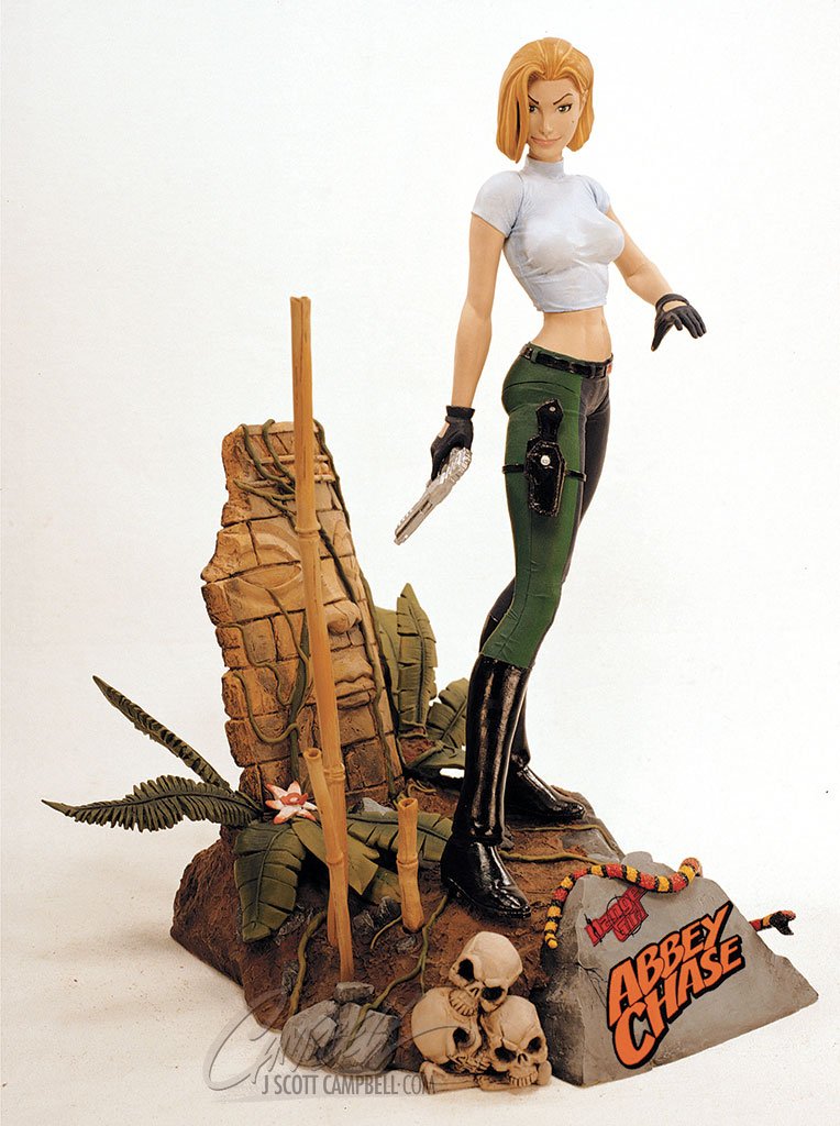 J. Scott Campbell Danger Girl McFarlane Toy Figurines 1999