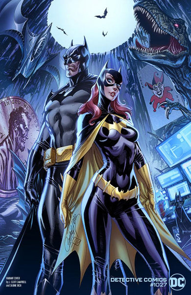 J. Scott Campbell Detective Comics #1027 Batman Batgirl