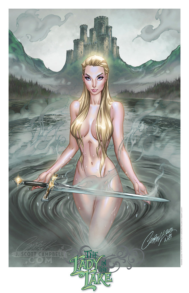 FTF The Lady of the Lake 2014 Print 11x17