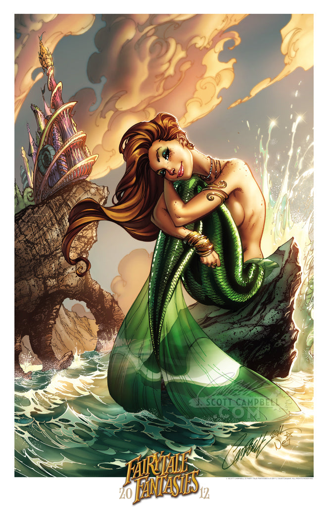 FTF The Little Mermaid 2012 Print (11x17)