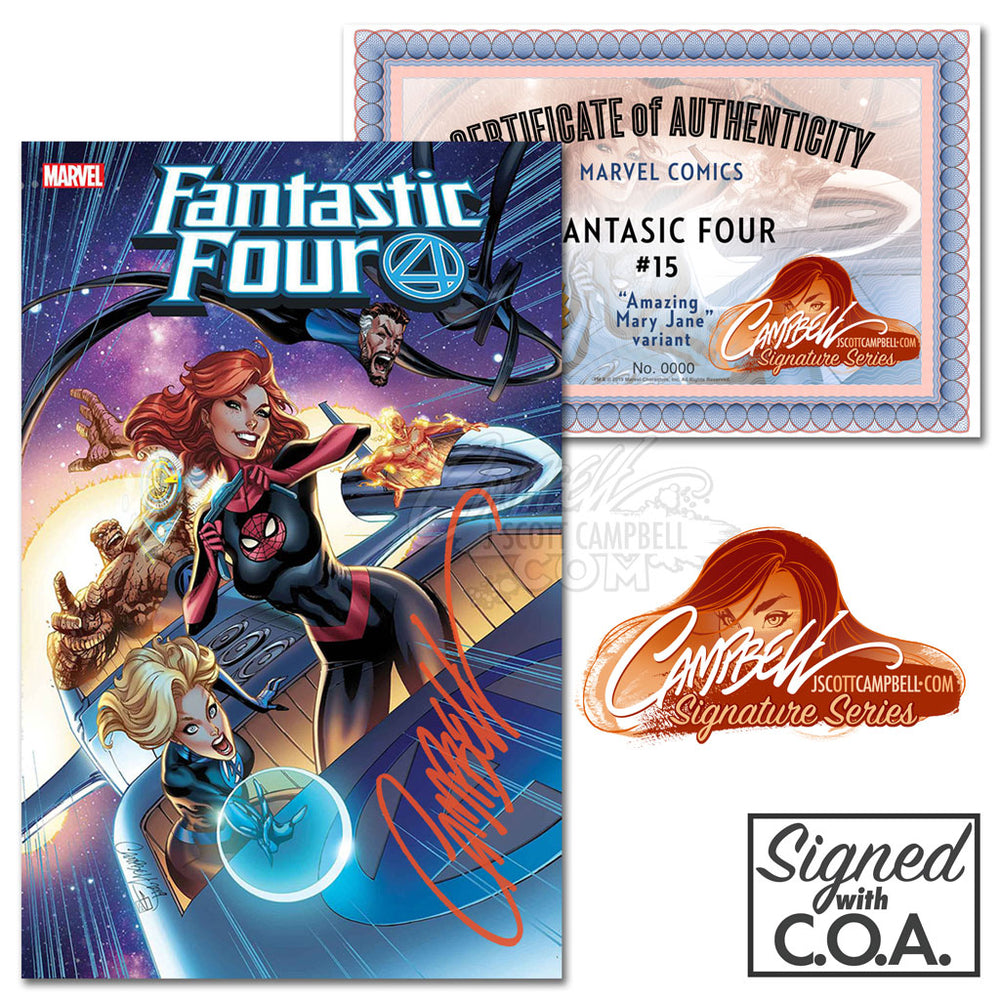 Fantastic Four #15 J. Scott Campbell
