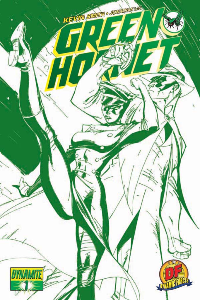 Green Hornet #1 EXCLUSIVES (2010) J. Scott Campbell