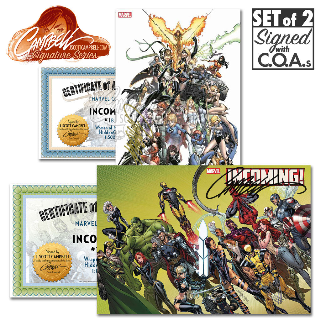 Incoming #1 J. Scott Campbell