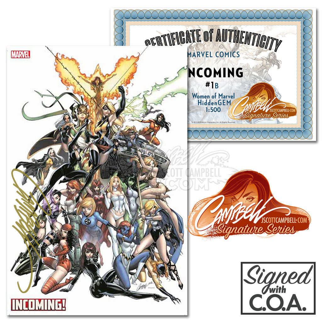 Incoming #1 J. Scott Campbell