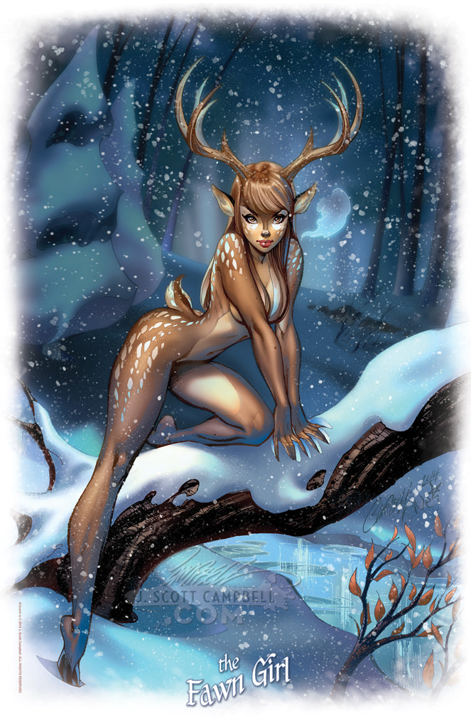 JSC Collection Fawn Girl 2014 Print (11x17)