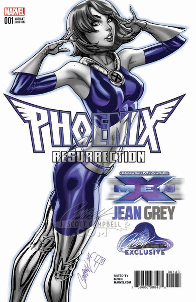 Phoenix Resurrection: The Return of Jean Grey #1 JSC EXCLUSIVE Cover B