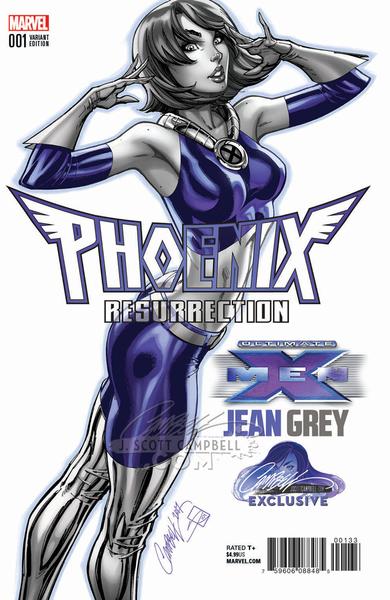 J. Scott Campbell: SINGLES Phoenix Resurrection: The Return of