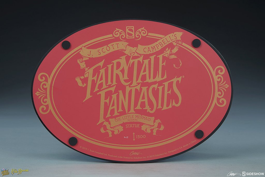 (SOLD OUT) FairyTale Fantasies The Little Mermaid 'Morning' statues - SIGNED