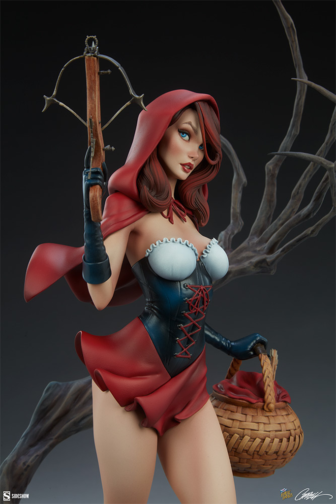 (ARCHIVED) (SOLD OUT) FairyTale Fantasies Red Riding Hood statues - SIGNED