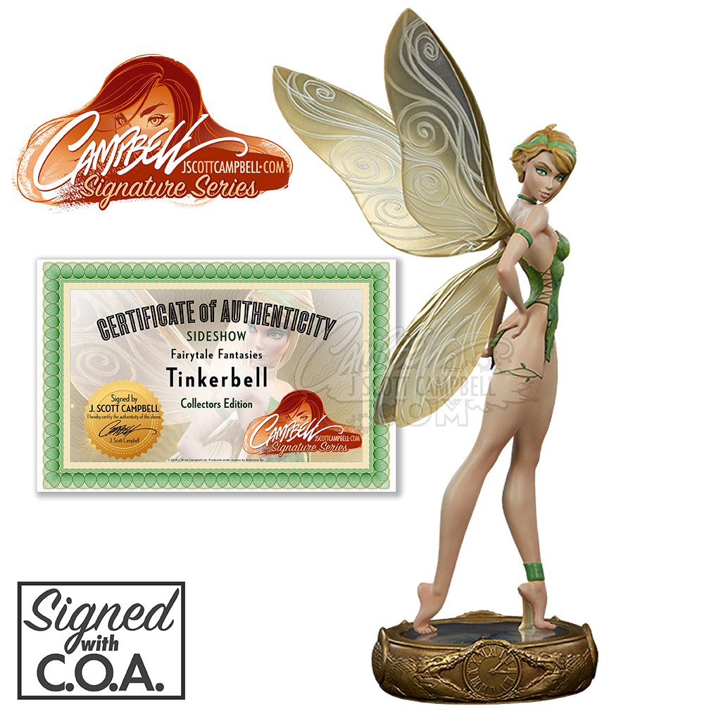 (SOLD OUT) FairyTale Fantasies 'Tinkerbell' statues