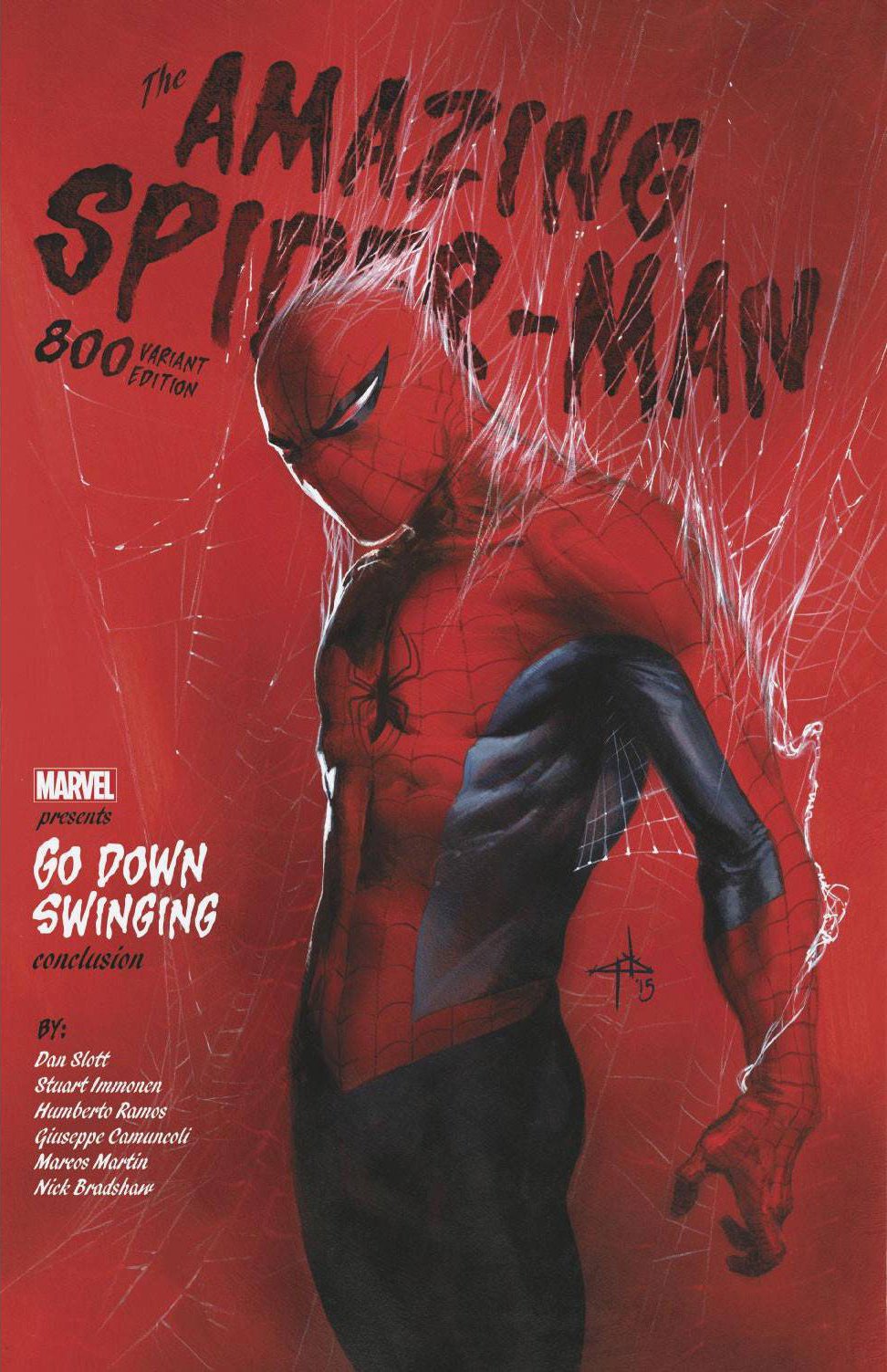 Amazing Spider-Man #800 [N] Dell'Otto INCENTIVE 1:25 trade dress