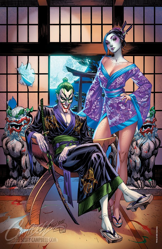 Original Art: The Joker #1 JSC EXCLUSIVE cover C