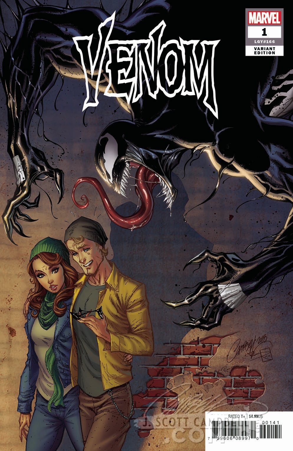 Original Art: Venom #1 Retail