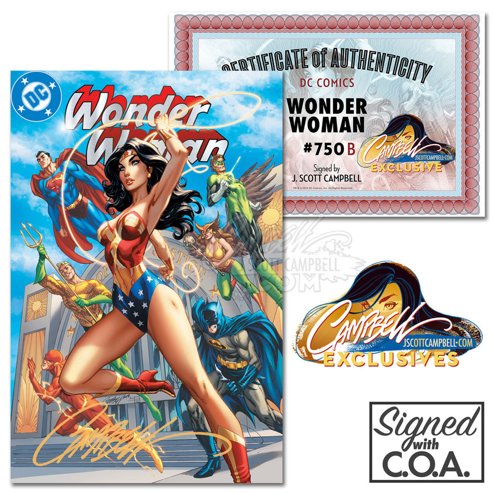 Wonder Woman #750 JSC EXCLUSIVE Cover B
