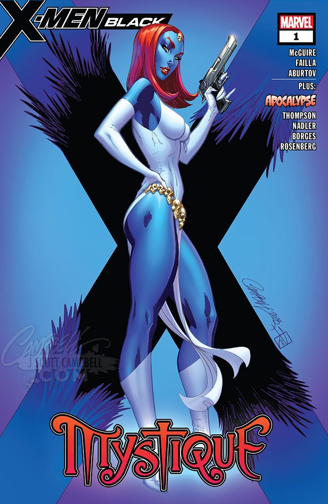 Original Art: X-Men Black #1 'Mystique'