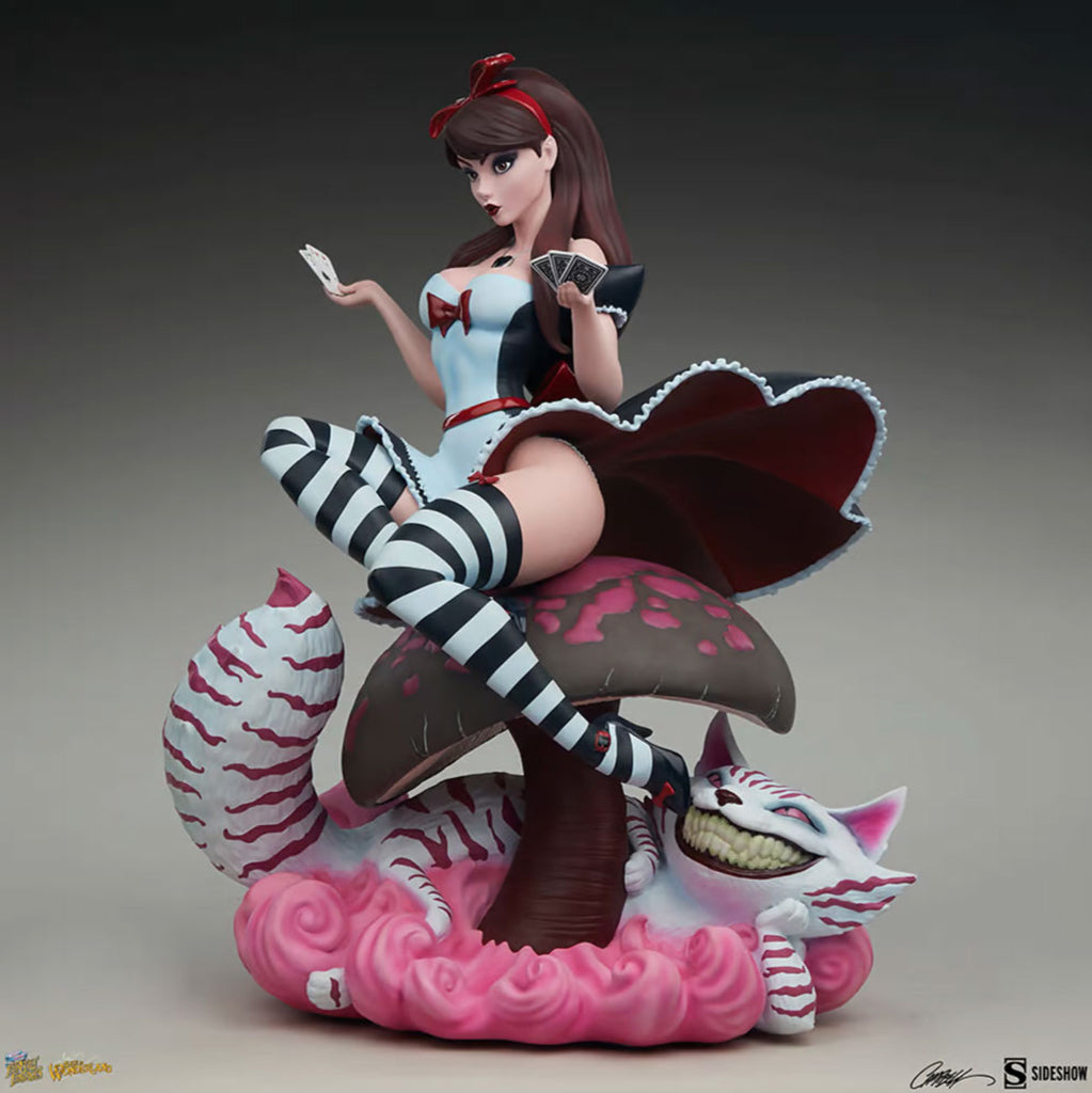 J Scott Campbell Alice in Wonderland: Game of Hearts Edition Statue