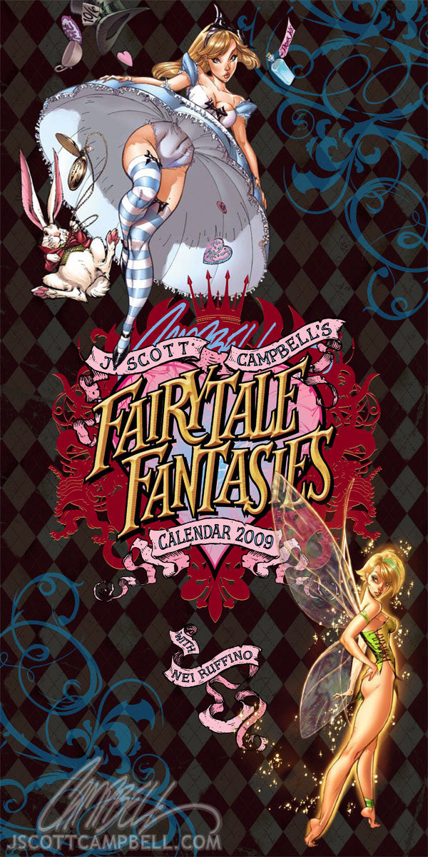JSC's FairyTale Fantasies Calendar 2009 (OUT-OF-PRINT)
