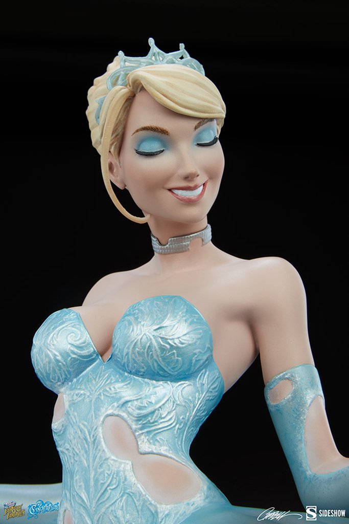 (SOLD OUT) FairyTale Fantasies Cinderella statues - SIGNED