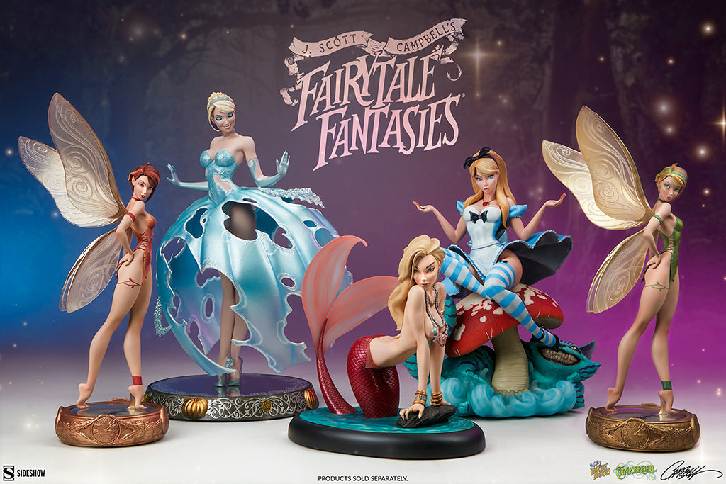 FairyTale Fantasies Tinkerbell 'Fall' statues